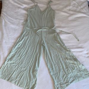 Green H&M float jumpsuit size M